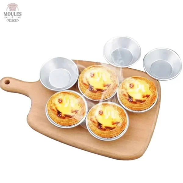 Moules en Aluminium - Ensemble de 10 pour le baking