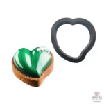 Cercles à tartelette perforés 9 cm pour pâtisserie