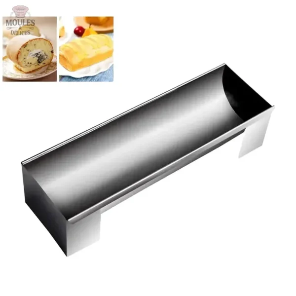 gouttiere-a-buche-1 Gouttière à Buche pour réaliser des desserts en forme de bûche