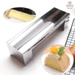 Gouttière pour Bûche de Noël en moule à pâtisserie