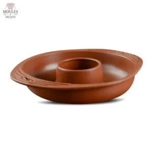 Grand moule à savarin en silicone pour desserts élégants