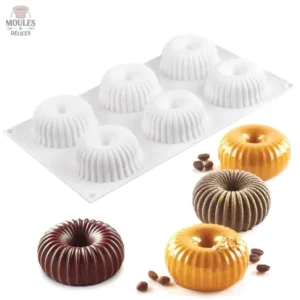 Mini moule à savarin pour desserts gourmands