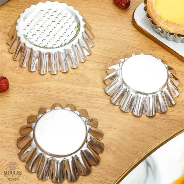 mini-moule-a-tartelette-1 Mini moule à tartelette en métal pour desserts individuels