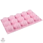 Moule à mini pâtisseries en silicone pour 15 créations