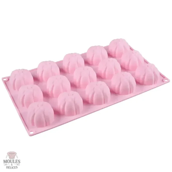 moule-a-15-mini-patisseries-1 Moule à mini pâtisseries en silicone pour 15 créations