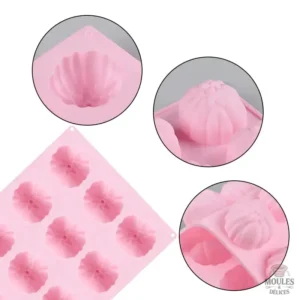 Moule en silicone pour réaliser 15 délicieuses mini pâtisseries