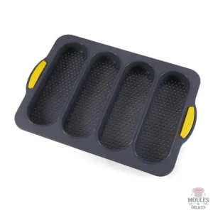 Moule à Baguette en Silicone pour une cuisson parfaite