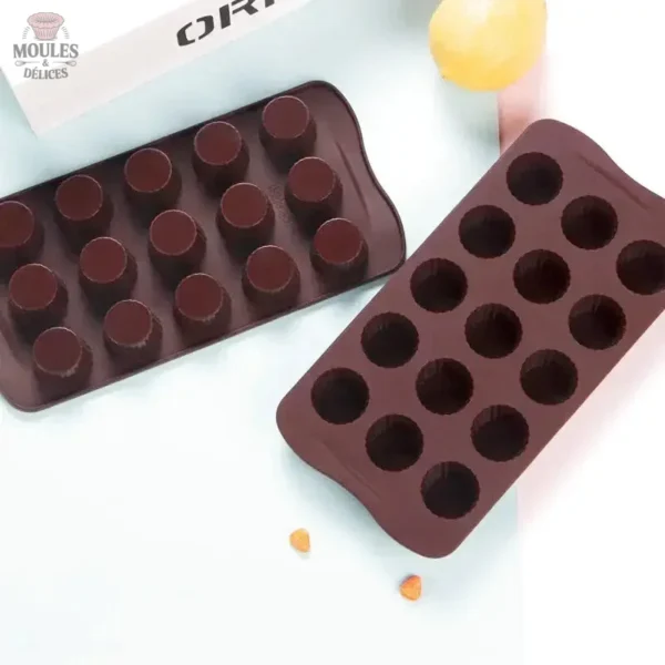 Moule à chocolat pour réaliser des bonbons gourmands