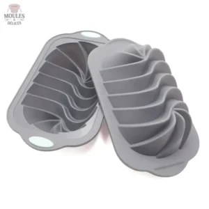 Moule à brioche en forme tressée pour une cuisson uniforme