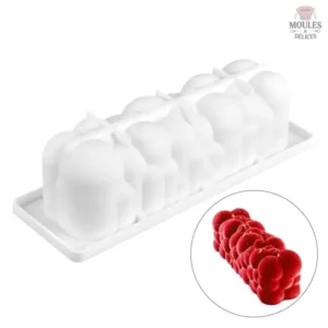 Moule à Bûche en Plastique pour desserts maison