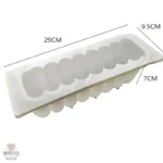Moule en Silicone pour Gâteaux en Forme de Bûche