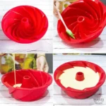 Moule à Bundt Cake design élégant pour des créations pâtissières