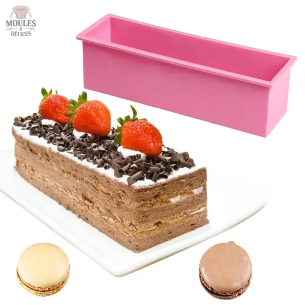 Moule à Cake en Silicone 30 cm idéal pour la pâtisserie
