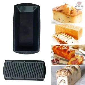 Moule à cake en silicone flexible pour pâtisserie