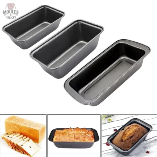 Moule à Cake Professionnel en acier inoxydable