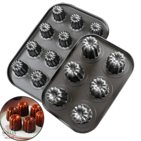 moule-a-canneles-boulanger-1 Moule à Cannelés Boulanger en silicone de qualité