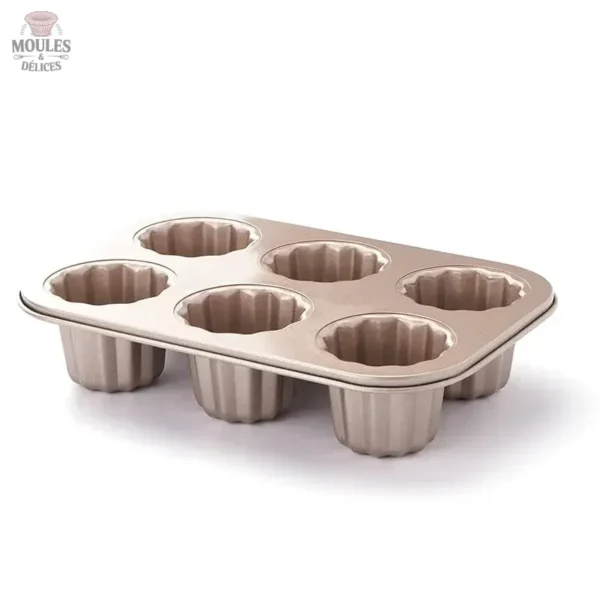 Moule cannelés en métal, accessoire de cuisine essentiel
