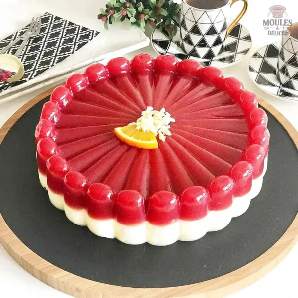 Moule à gâteau Charlotte, diamètre 18 cm, idéal pour recettes