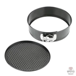 Moule à charnière en acier de 24 cm pour gâteaux