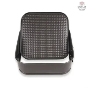 Moule à charnière pour gâteaux et desserts rectangulaires