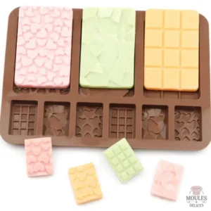 Moule à Chocolat en Silicone pour créations sucrées