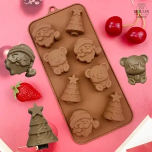 Moule à Chocolat Père Noël pour des créations festives