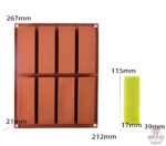 Moule en Silicone pour chocolats en différentes formes