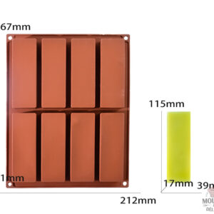 Moule en Silicone pour chocolats en différentes formes