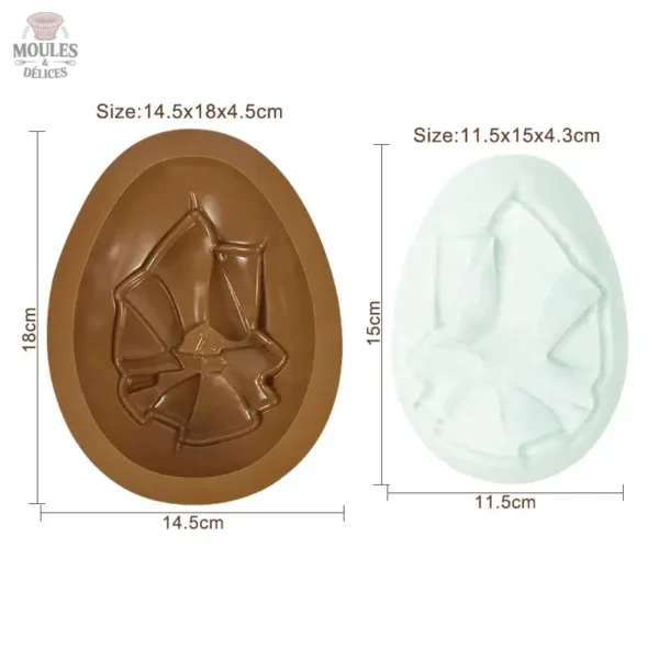 Moule silicone pour chocolats décoratifs