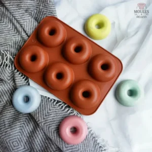 Moule à donuts en silicone pour des pâtisseries maison