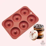 Moule en silicone pour réaliser des donuts moelleux et gourmands