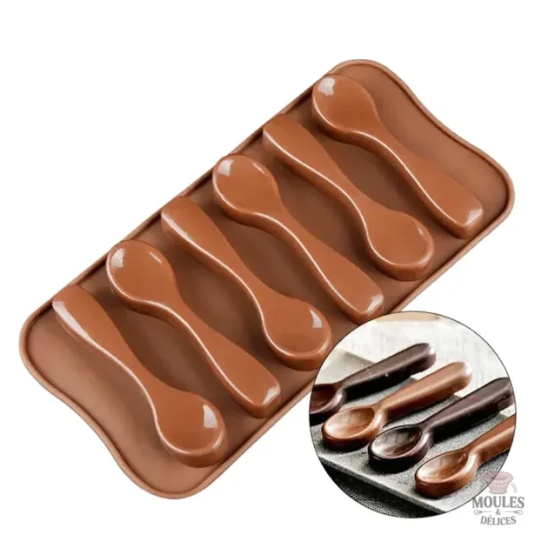 Moule à chocolat pour créer des fritures originales