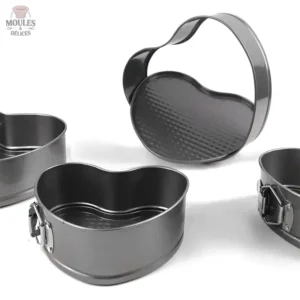 Moule à Gâteau Coeur pour desserts gourmands
