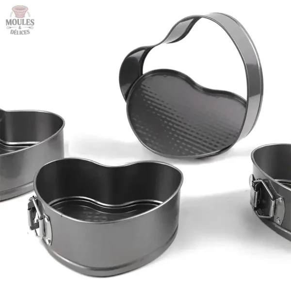 Moule à Gâteau Coeur pour desserts gourmands