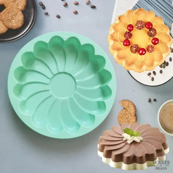 Moule à Gâteau en Silicone 22 cm