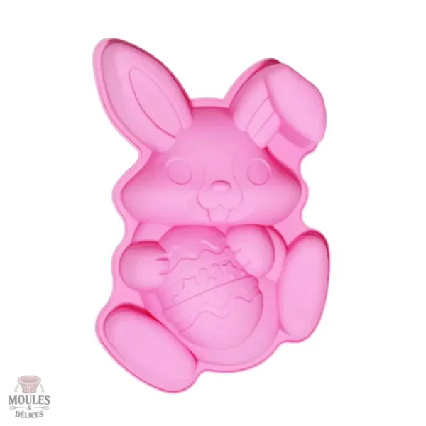 Moule à gâteau lapin, idéal pour les fêtes de Pâques et anniversaires