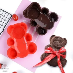 Moule à gâteau ourson en silicone pour créations gourmandes