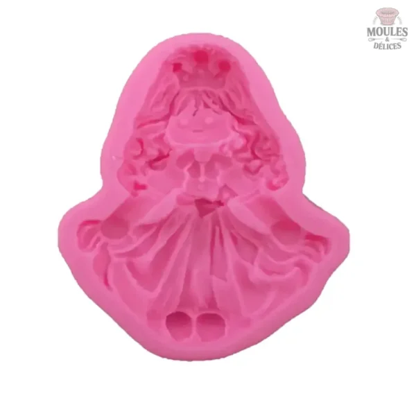 Moule à gâteau en forme de princesse pour célébrations festives