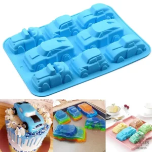 Moule à gâteau en forme de voiture pour des créations ludiques