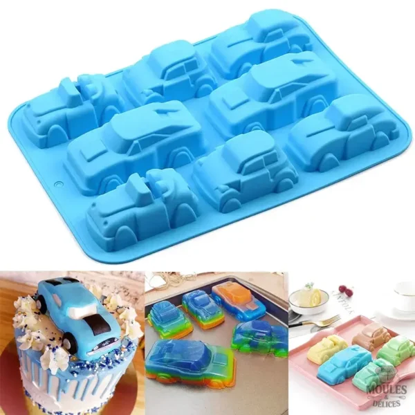 moule-a-gateau-voiture-1 Moule à gâteau en forme de voiture pour des créations ludiques