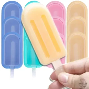 Moule à glace individuel en silicone pour desserts glacés