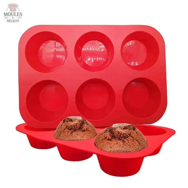 moule-a-gros-muffin-1 Moule à muffins en silicone pour de gros gâteaux