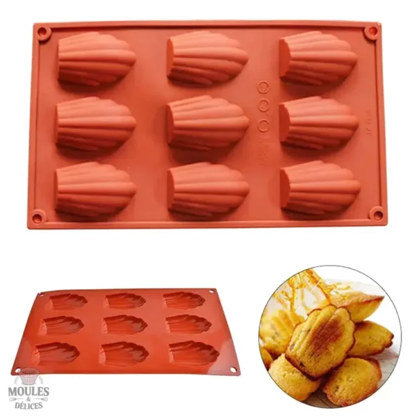 Moule à madeleine pour des douceurs allongées et délicieuses