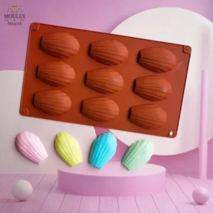 Moule à pâtisserie coquillage pour madeleines