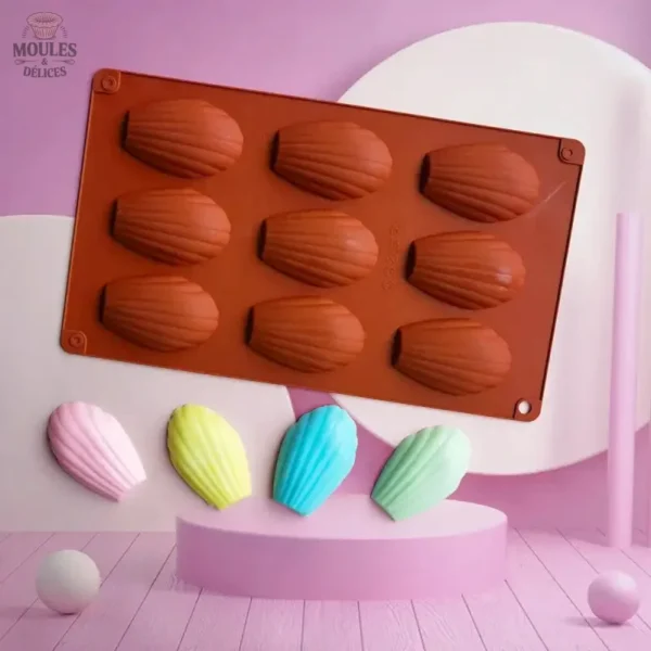 Moule à pâtisserie coquillage pour madeleines