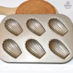 Moule à madeleine en métal, idéal pour pâtisserie artisanale