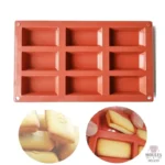 Moule à mini financier en silicone pour pâtisserie