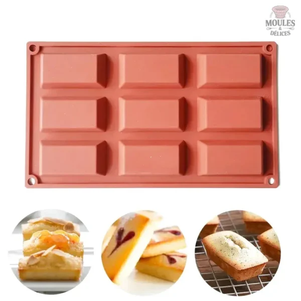 Moule à financier pour mini gâteaux moelleux et délicieux