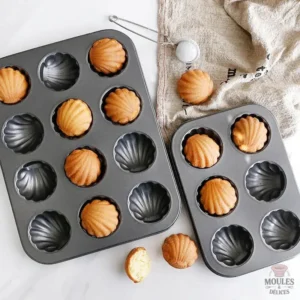 Moule à Mini Madeleine en silicone pour petites douceurs