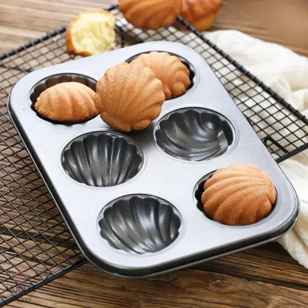 Moule à Madeleine pour préparation de mini gâteaux